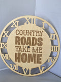 Clock - Country Roads Take me Home