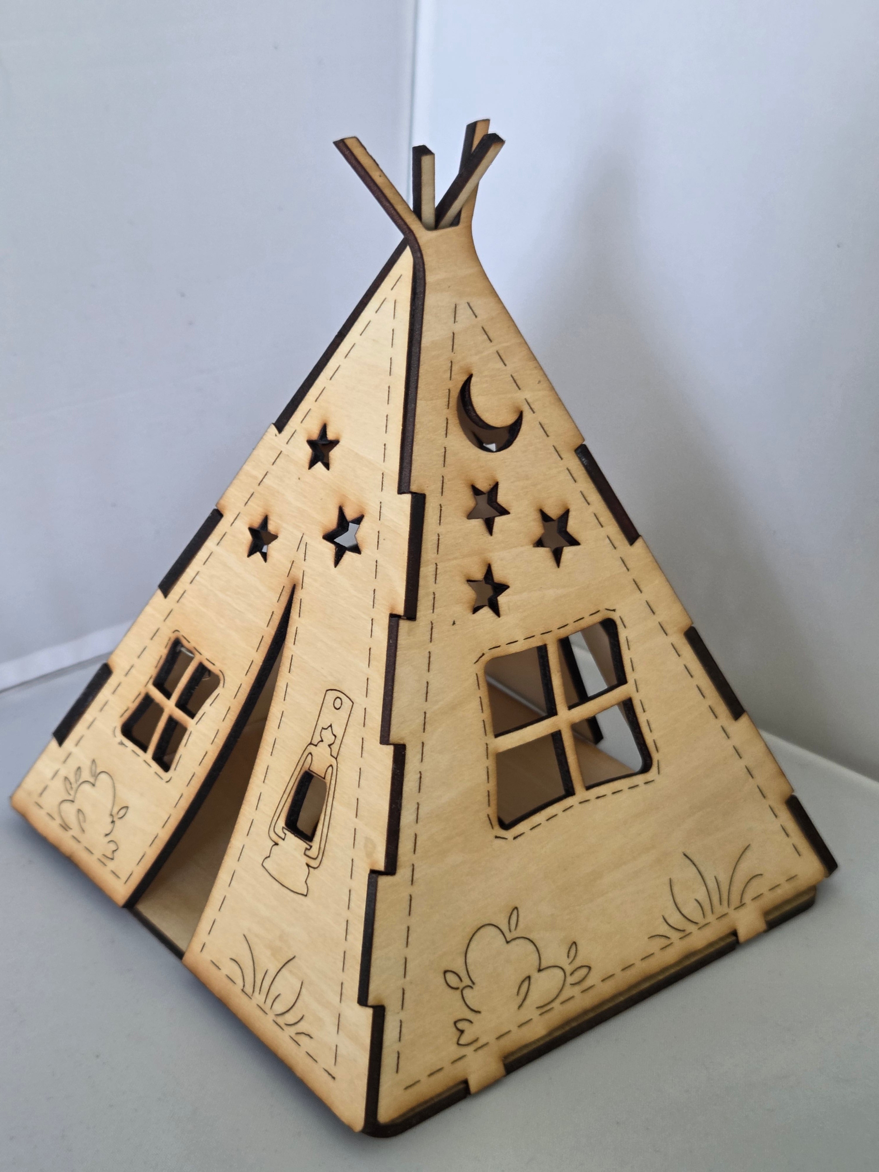 Western traditional Tealight Holder