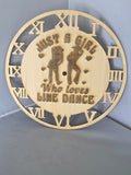 Clock - Just a Girl who loves Line Dance