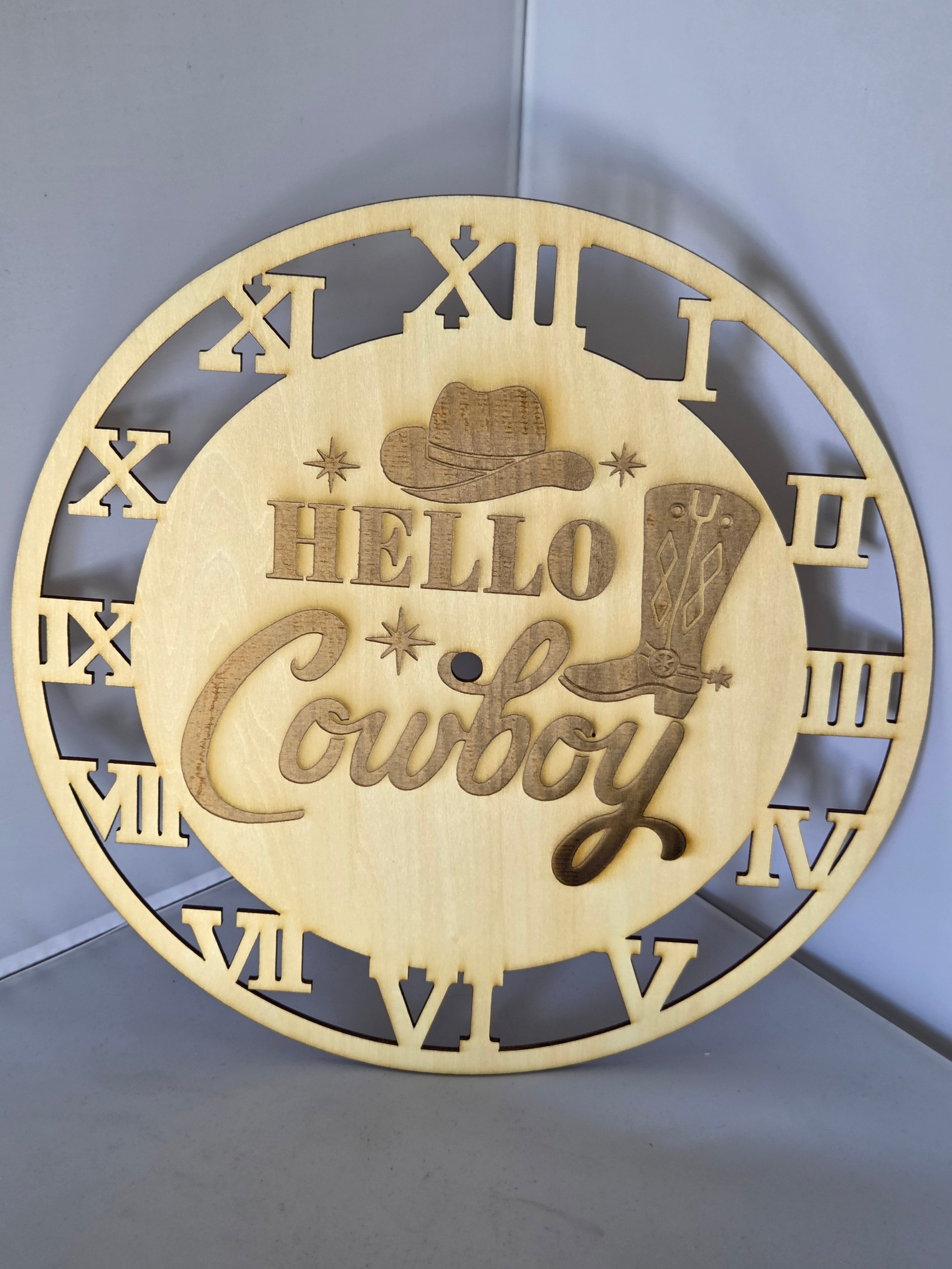 Clock - Hello Cowboy