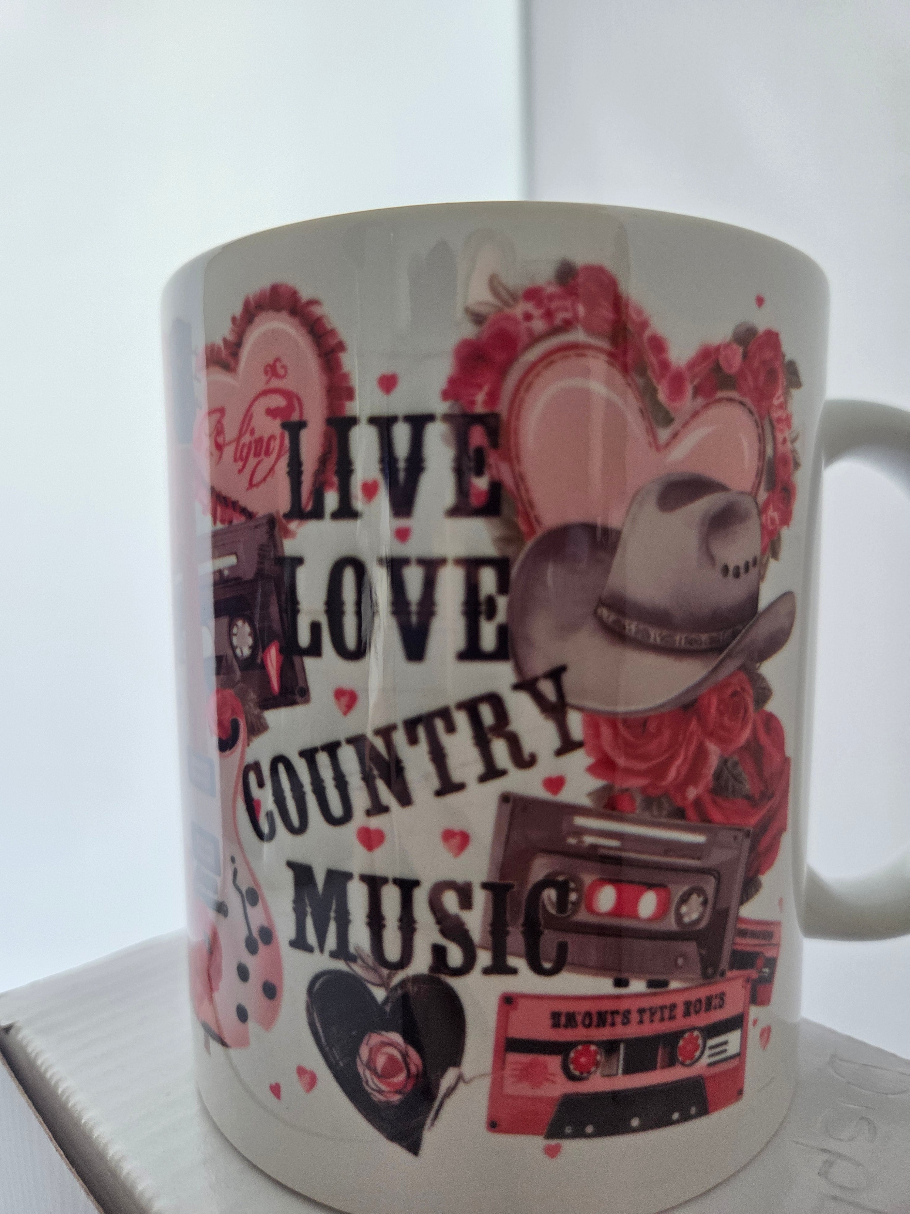 Live Love Country Music Mug