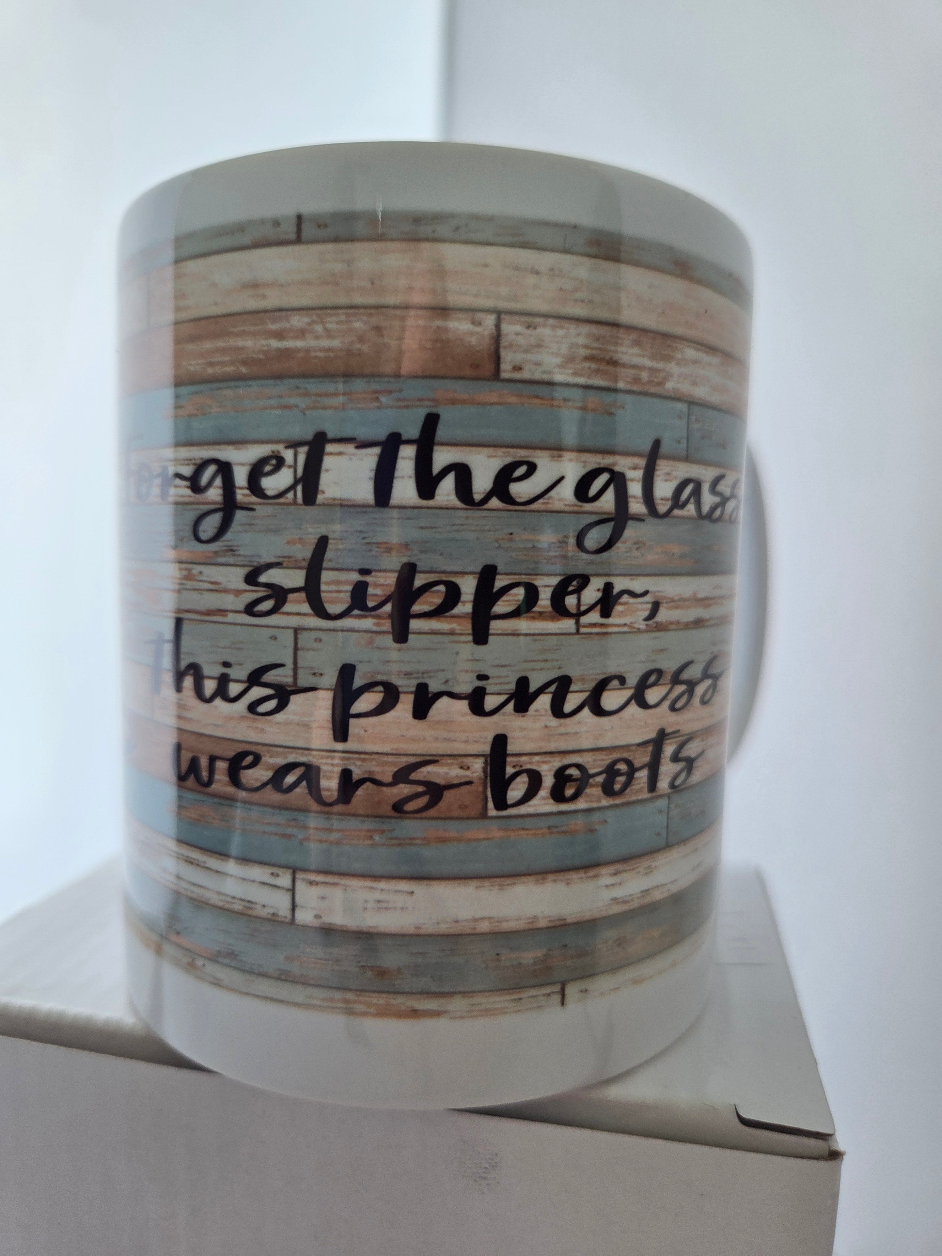Forget the Glass Slippers This Princess Wears Boots Mug