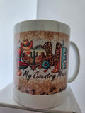 Love My Country Music Mug