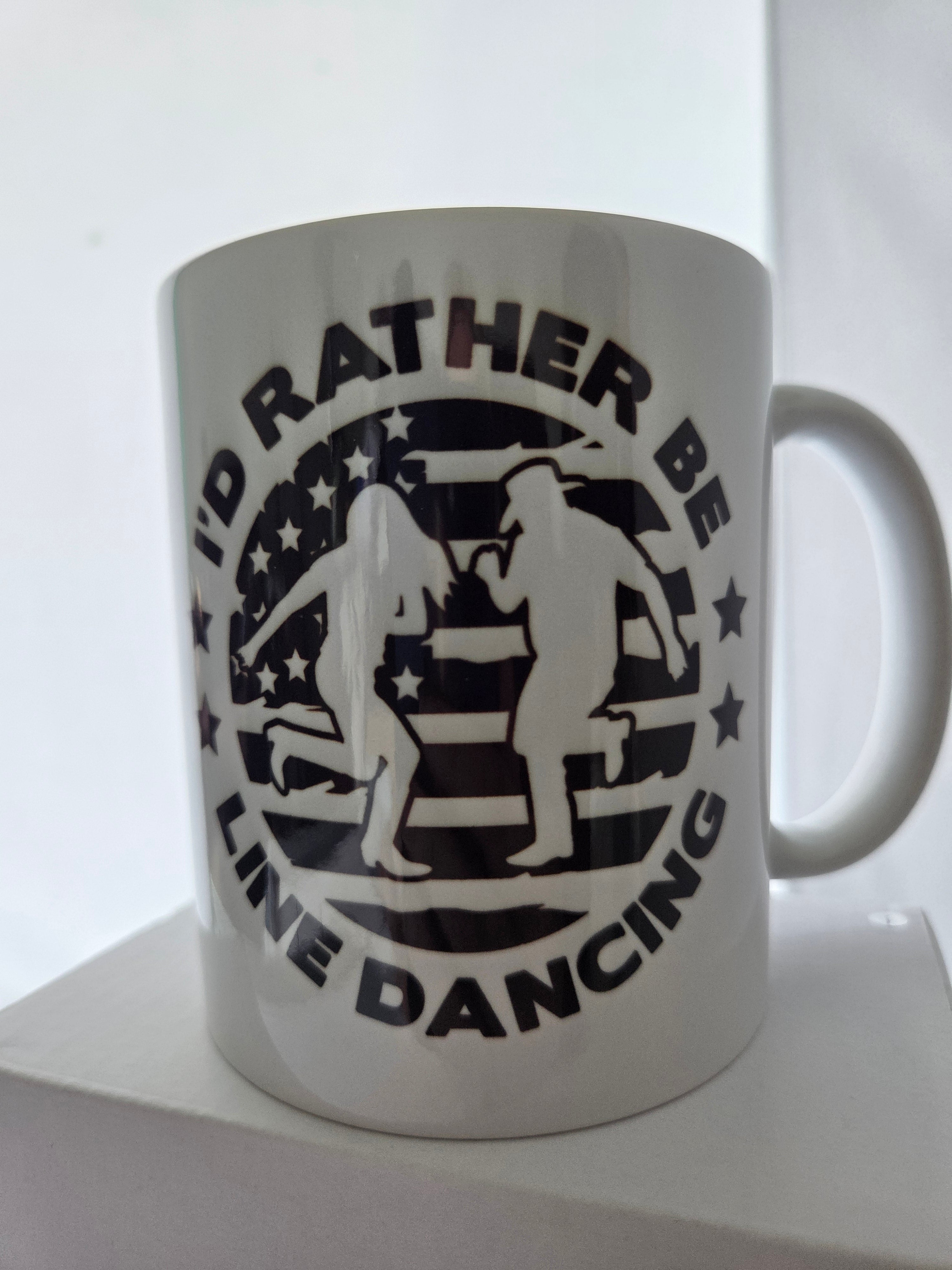 I'd Rather Be Line Dancing Mug