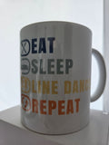 Eat, Sleep, Line Dance, Repeat mug