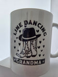 Line Dancing Grandma mug