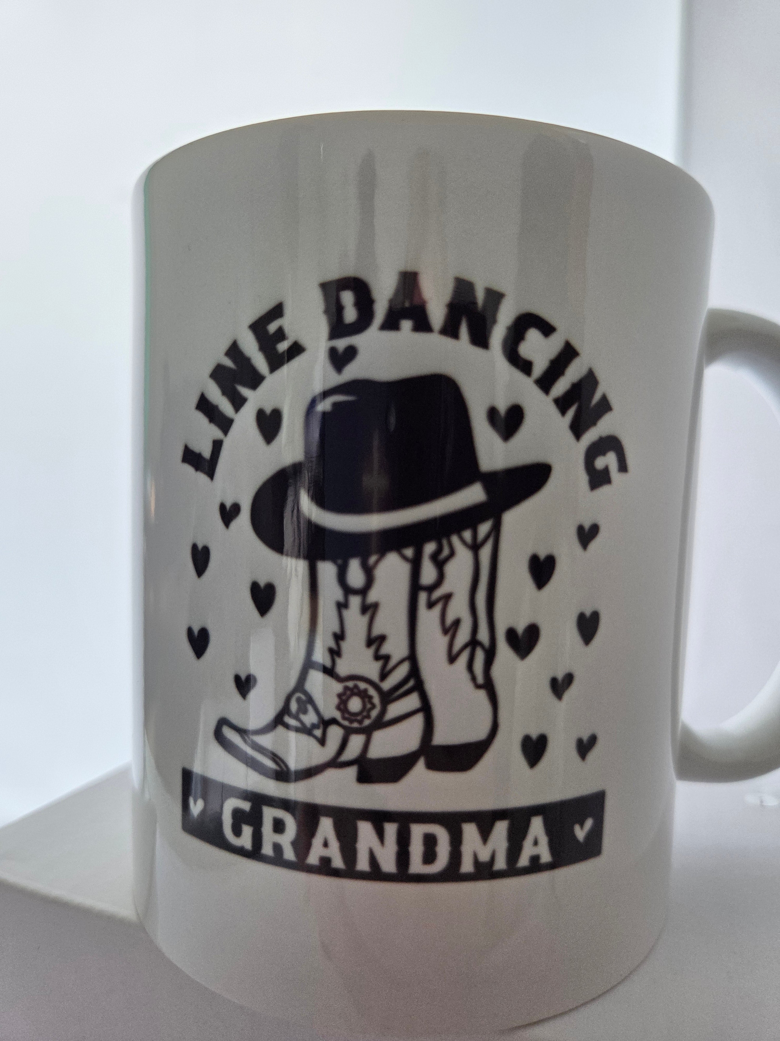 Line Dancing Grandma mug
