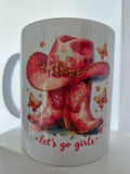 'Let's Go Girls' 11oz mug