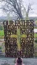 Catholic Lord's Prayer - hanging