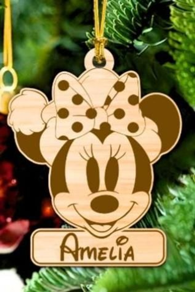 Christmas Disney Tree Decoration - Minnie