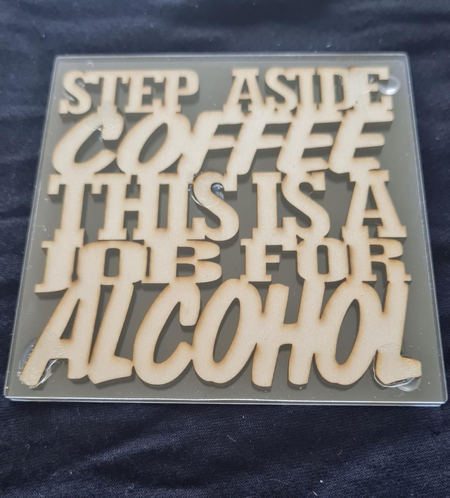 Coater - Step Aside Coffee this is a Job for Alcohol