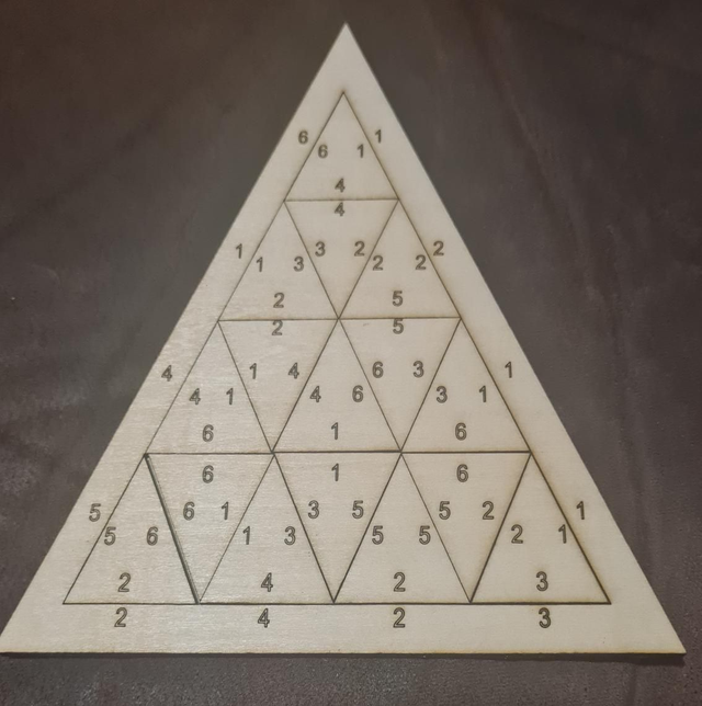 Domino Triangle Puzzle