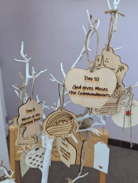 Set of Ornaments for a Jesse Tree