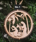 3D Nativity Bauble no.1