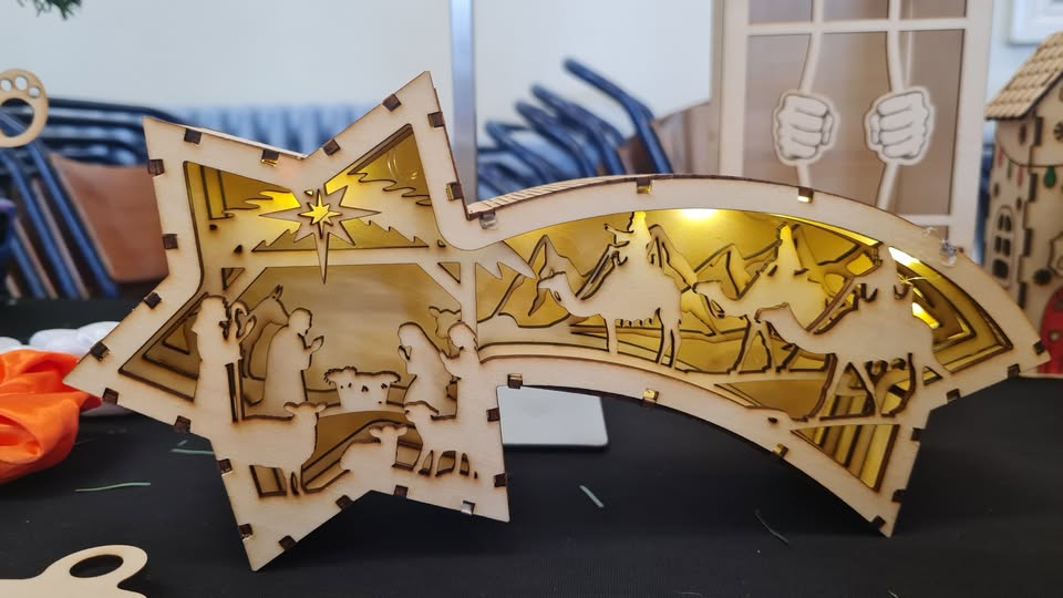 Nativity Scene Star