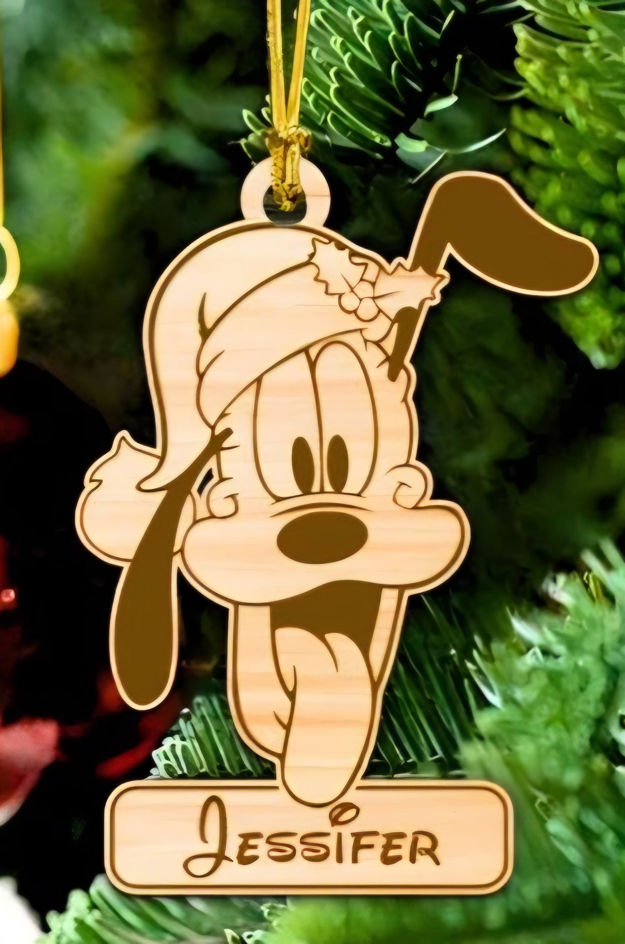 Christmas Disney Tree Ornament - Pluto
