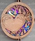 Suncatcher - Memorial Heart