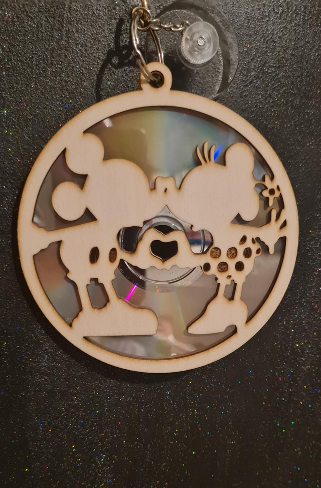 Suncatcher - Mickey & Minnie Mouse