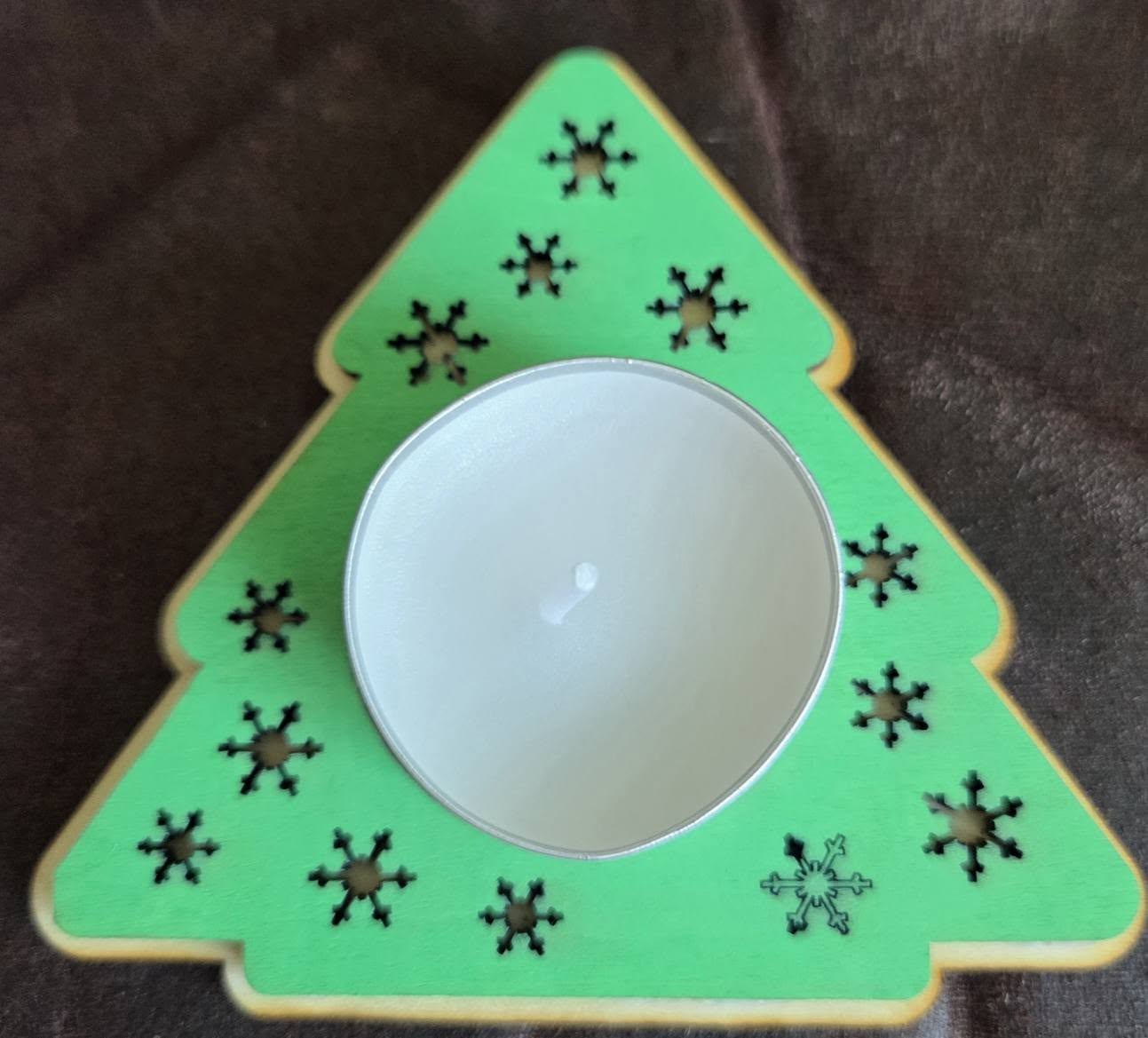Christmas Tree Tealight Holder