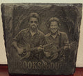Slate Coaster - Brooks & Dunn