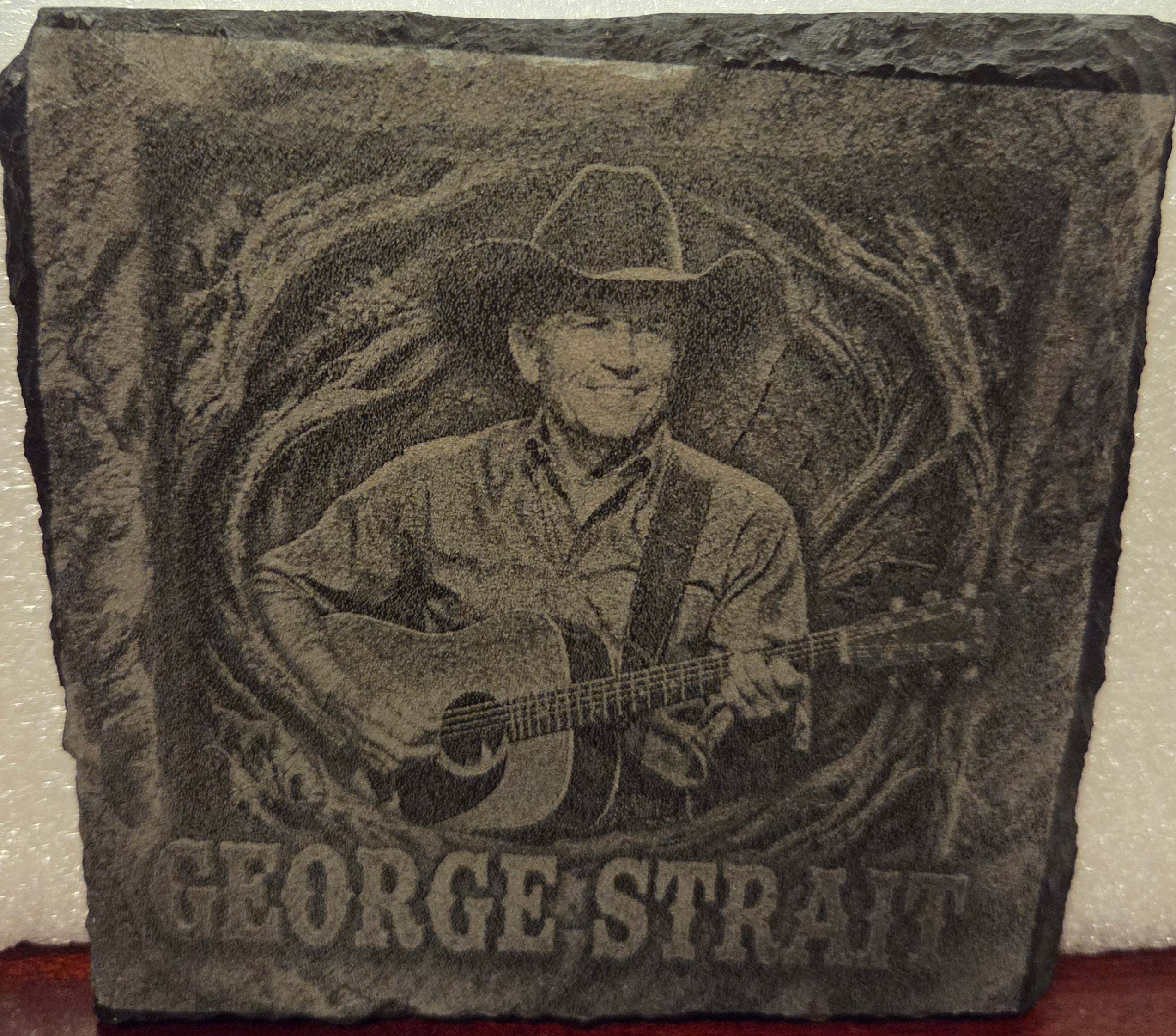 Slate Coaster - George Strait